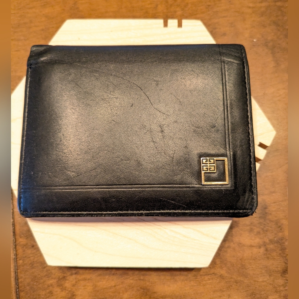 Givenchy Black Soft Leather Unisex Wallet